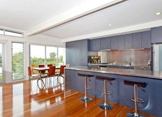Polished Spotted Gum Timber Flooring