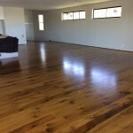 Stained Pine Timber Floor