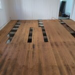 Aged Hoop Pine Timber Floor