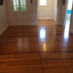 Cooparoo polished timber floor after a floor renovation