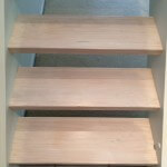 Floor sanding timber stairs