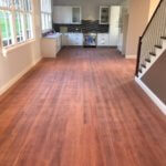 Staining hardwood timber floors darker