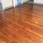 Staining wooden floors