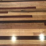 low sheen timber floor finish
