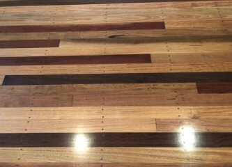 low sheen timber floor finish